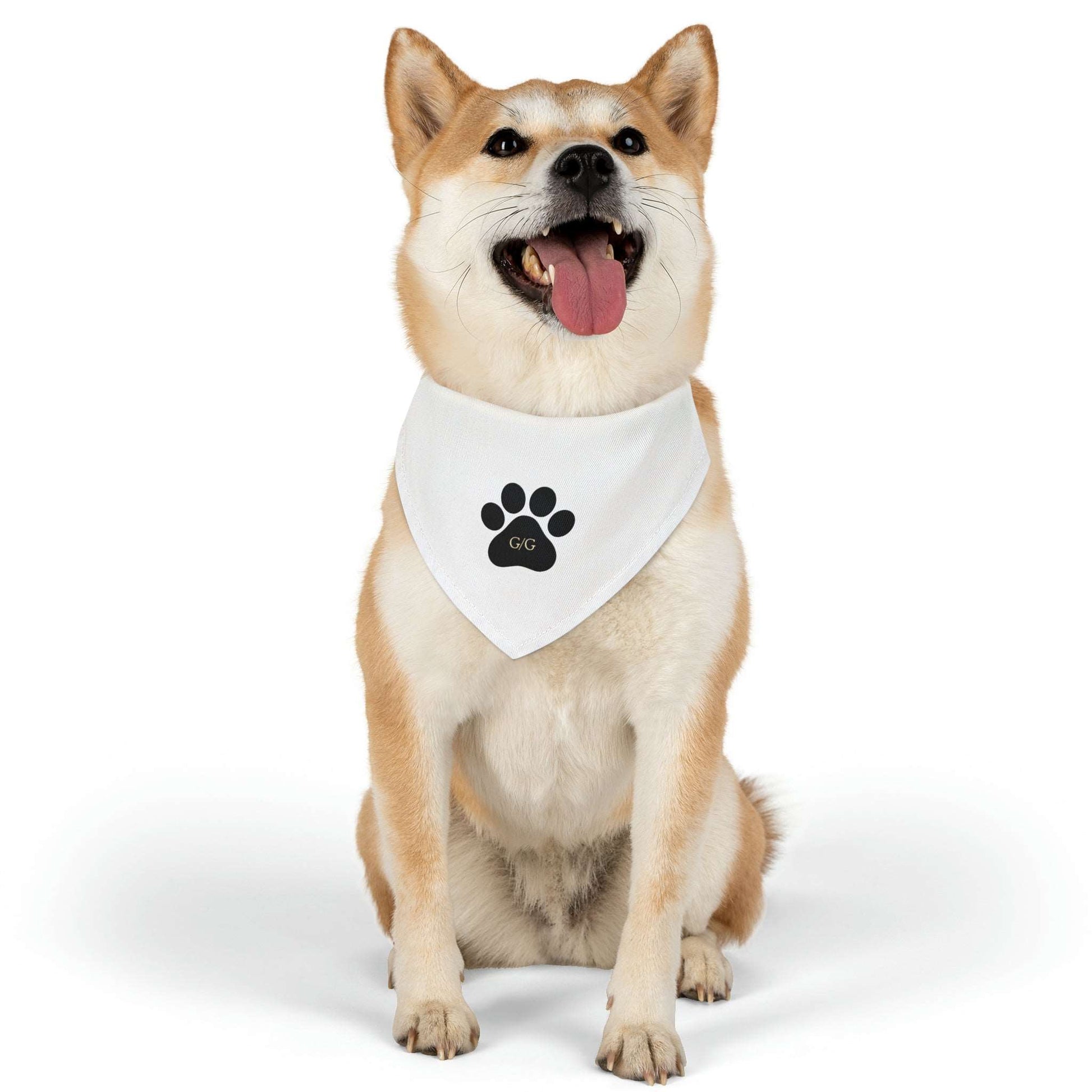 G/G Paw Print Dog Bandana - Grounds & Gains