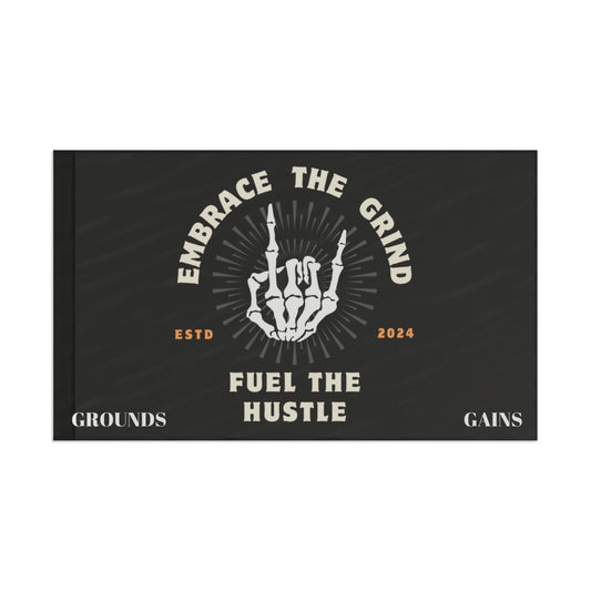 Embrace The Grind Gym and Garage Flag