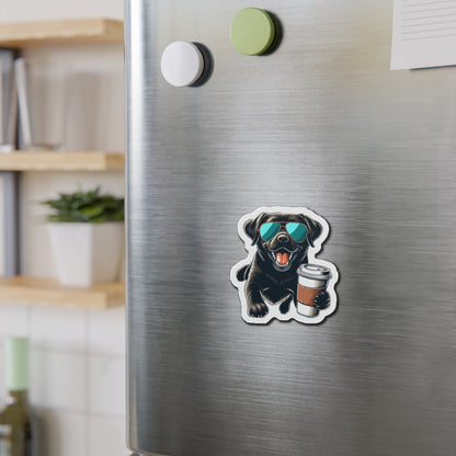 Fantastic Finny Dog Fridge Magnet