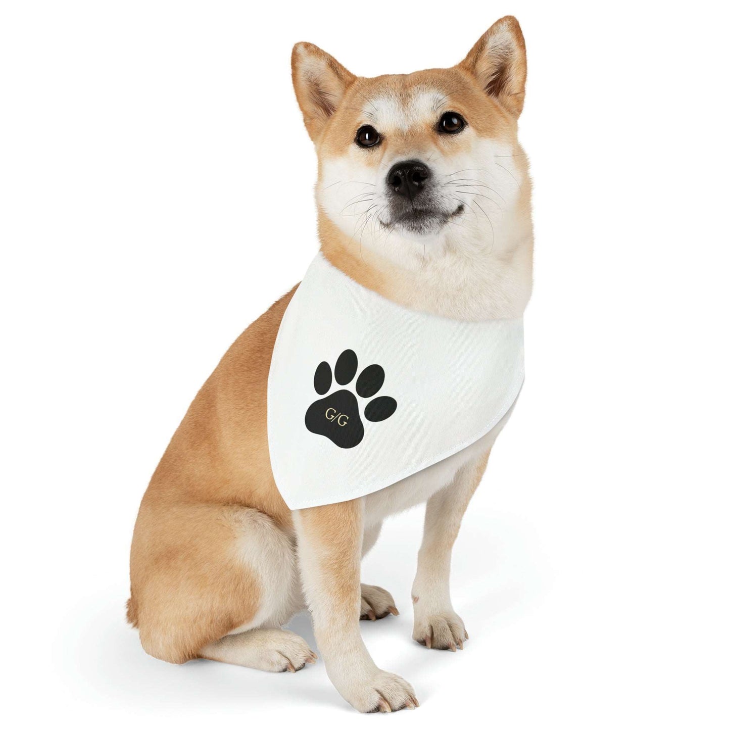 G/G Paw Print Dog Bandana - Grounds & Gains