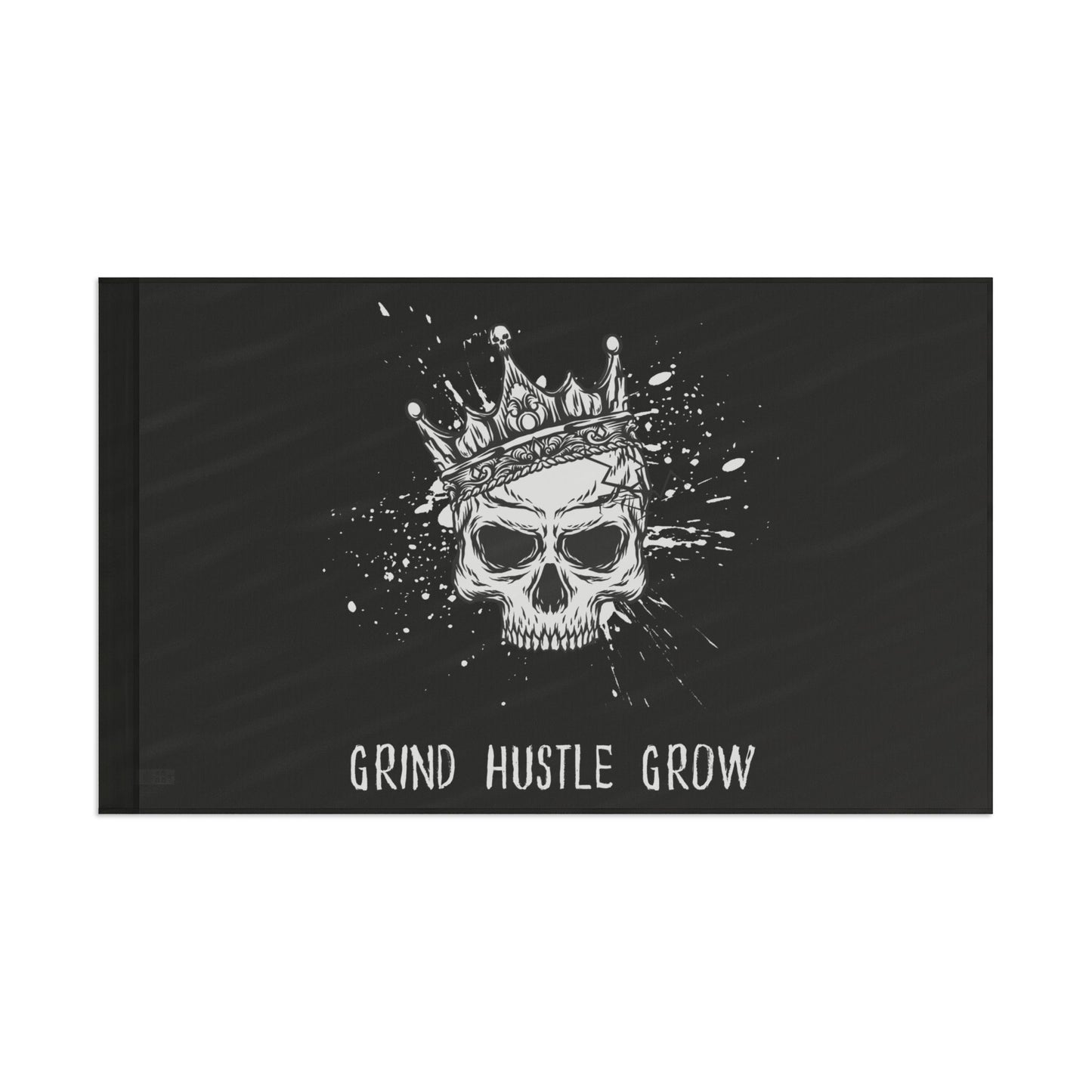 Grind Hustle Grow Military Gym and Garage Flag