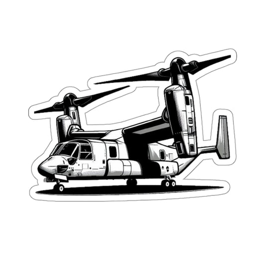 V-22 Osprey Stencil Sticker