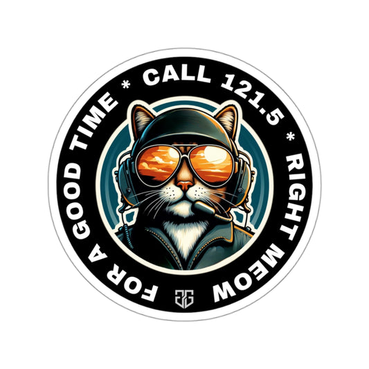 Right Meow Sticker