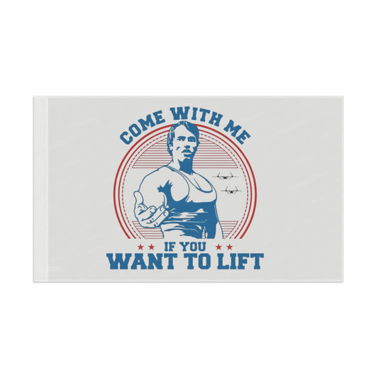 Arnold Lifting Gym and Garage Flag