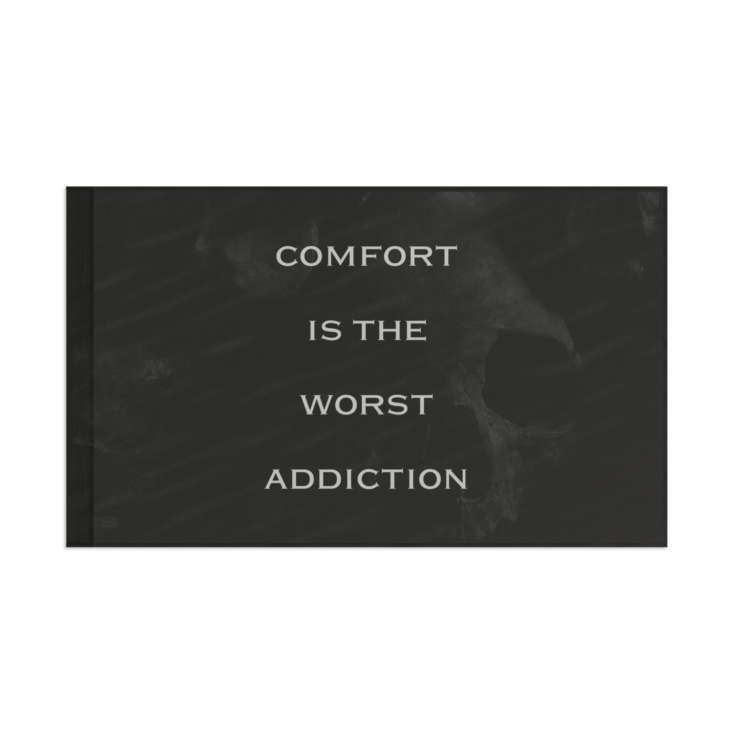 Comfort Addiction Garage Gym Flag