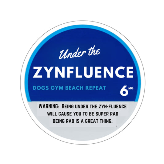 Zyn-Fluence Sticker