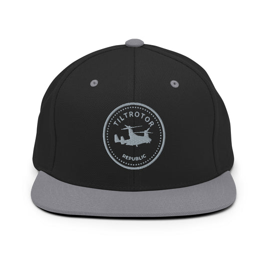 Tiltrotor Republic V-22 Osprey Snapback Hat