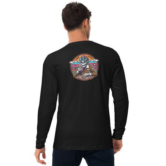 Ghoul School Fitted Men's Long Sleeve