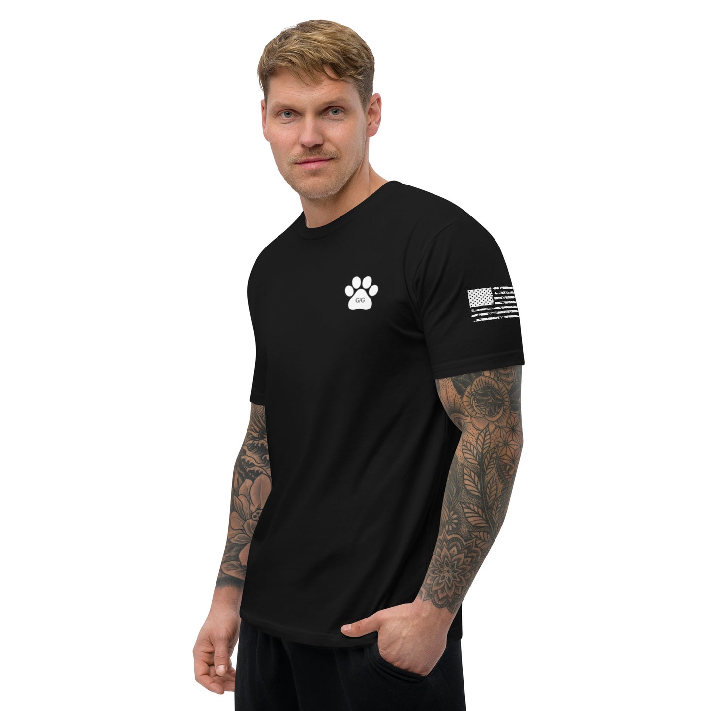 Paw-Print T-Shirt - Grounds & Gains