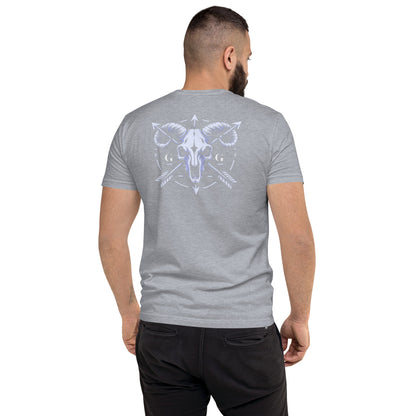 Fitted Rams Skull T-Shirt Men's