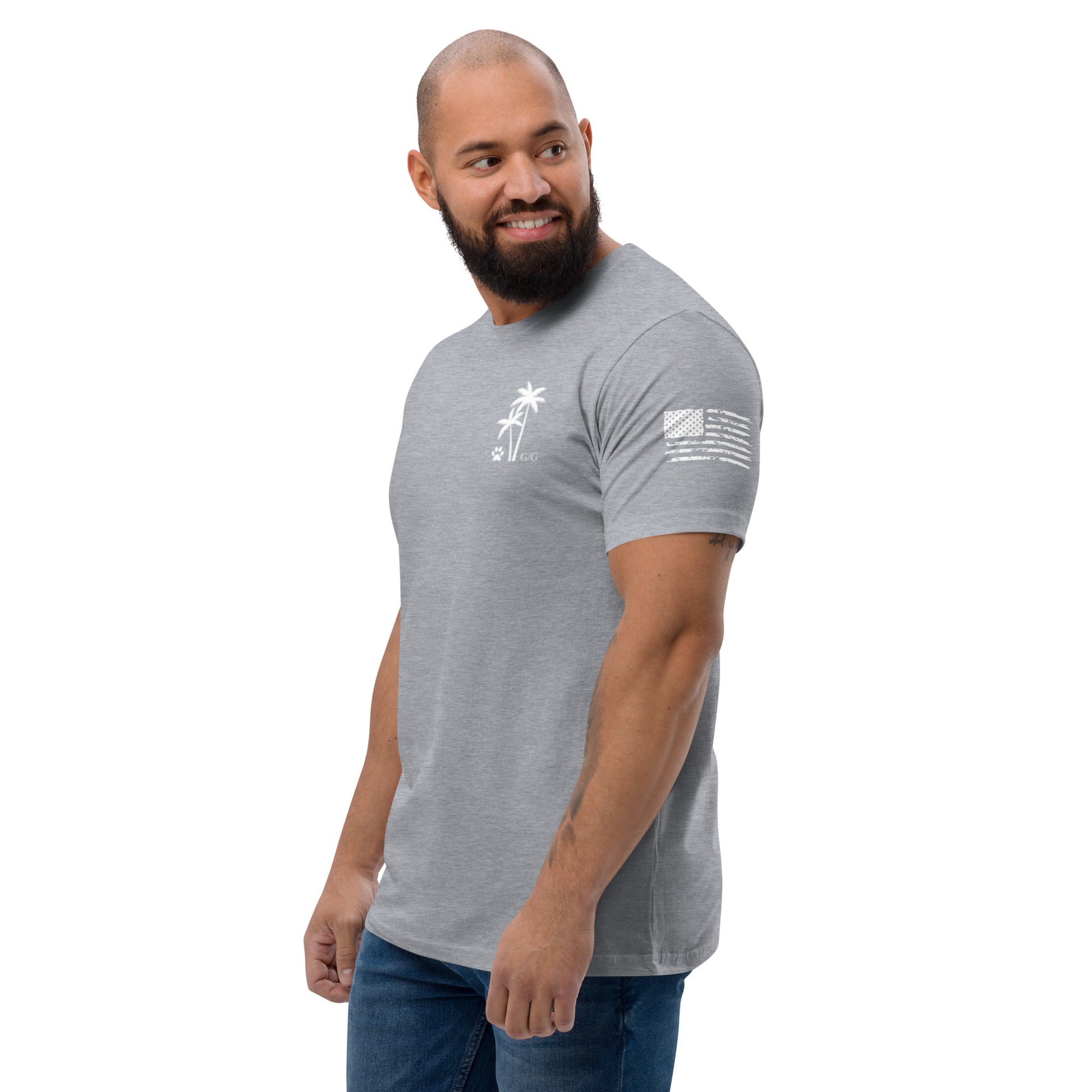 Palms and Paws T-Shirt - Grounds & Gains