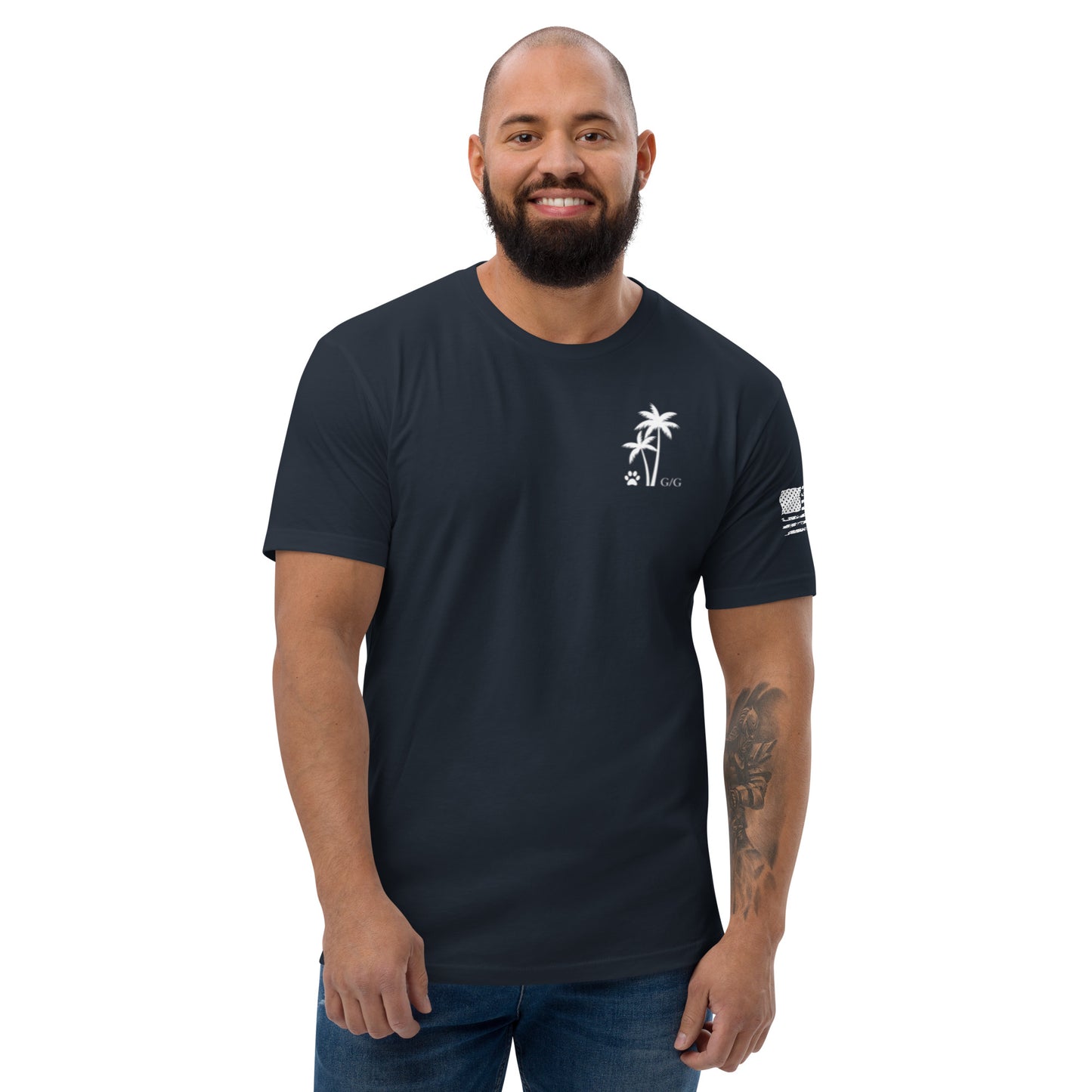 Palms and Paws T-Shirt - Grounds & Gains