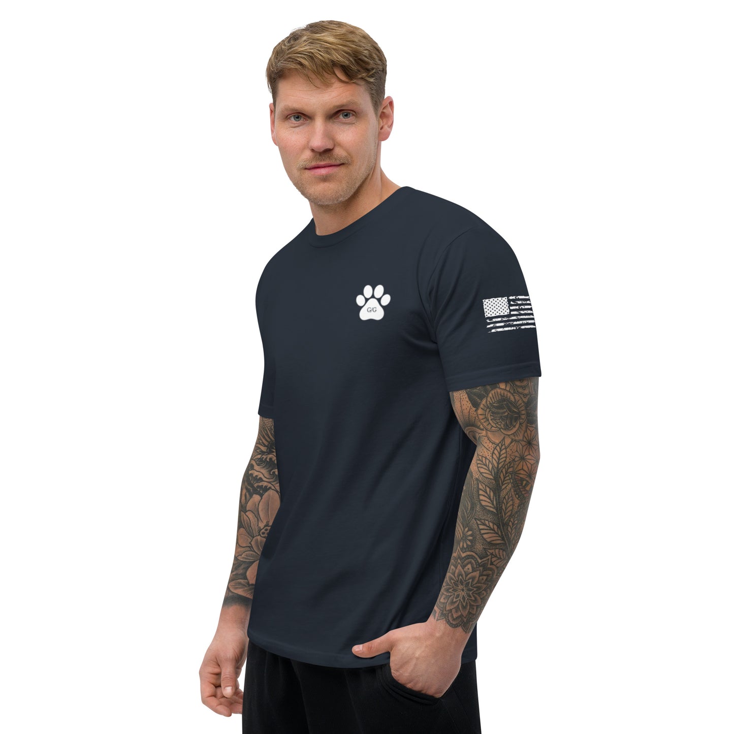 Paw-Print T-Shirt - Grounds & Gains