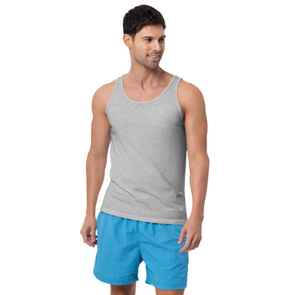 Grungy Grounds and Gains Tank Top Men's