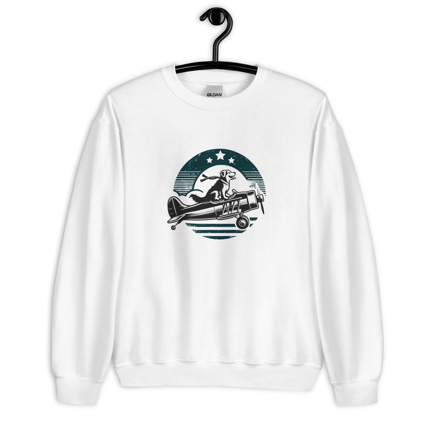 Flyer Boi Dog Pilot Sweatshirt