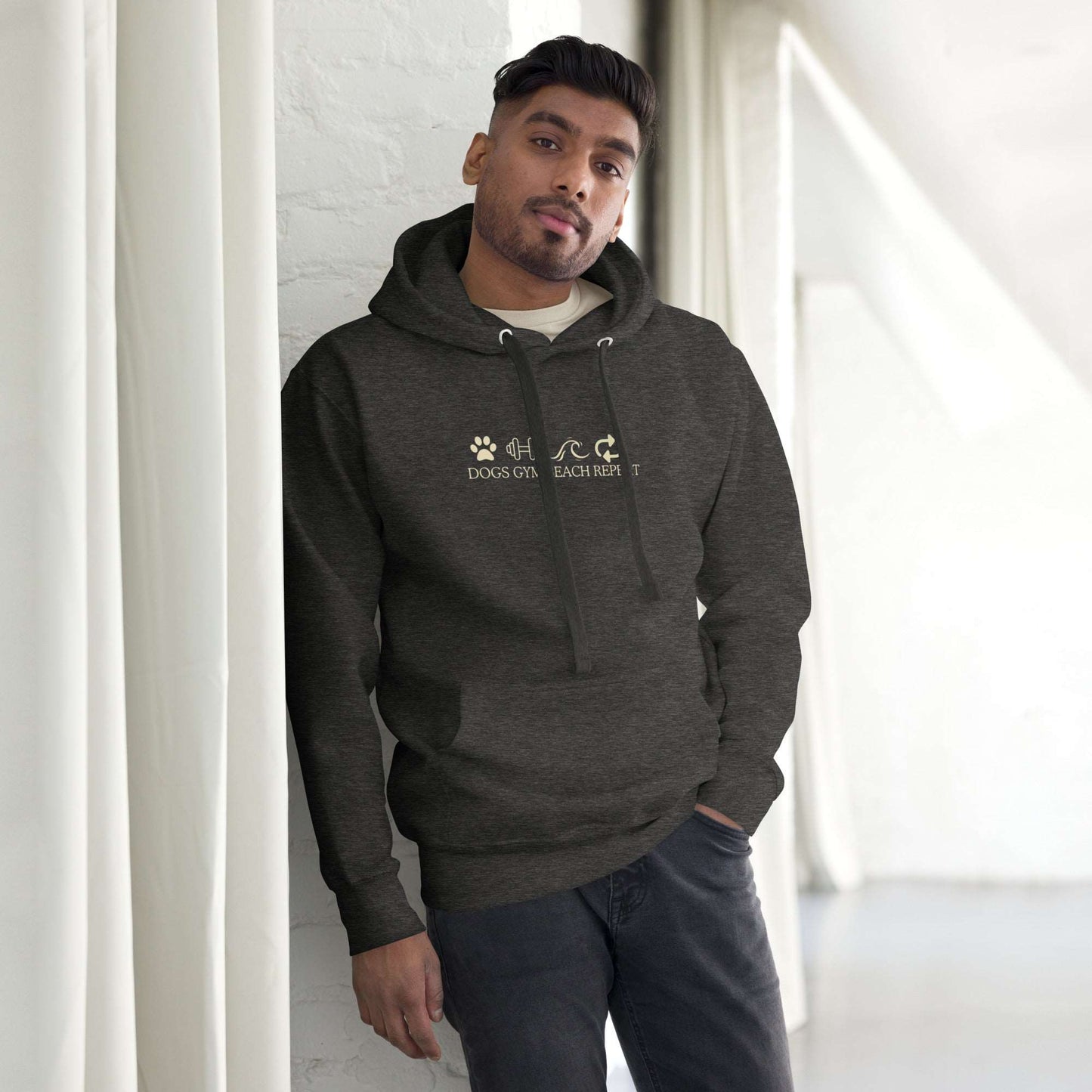 Dogs Gym Beach Hoodie - Grounds & Gains