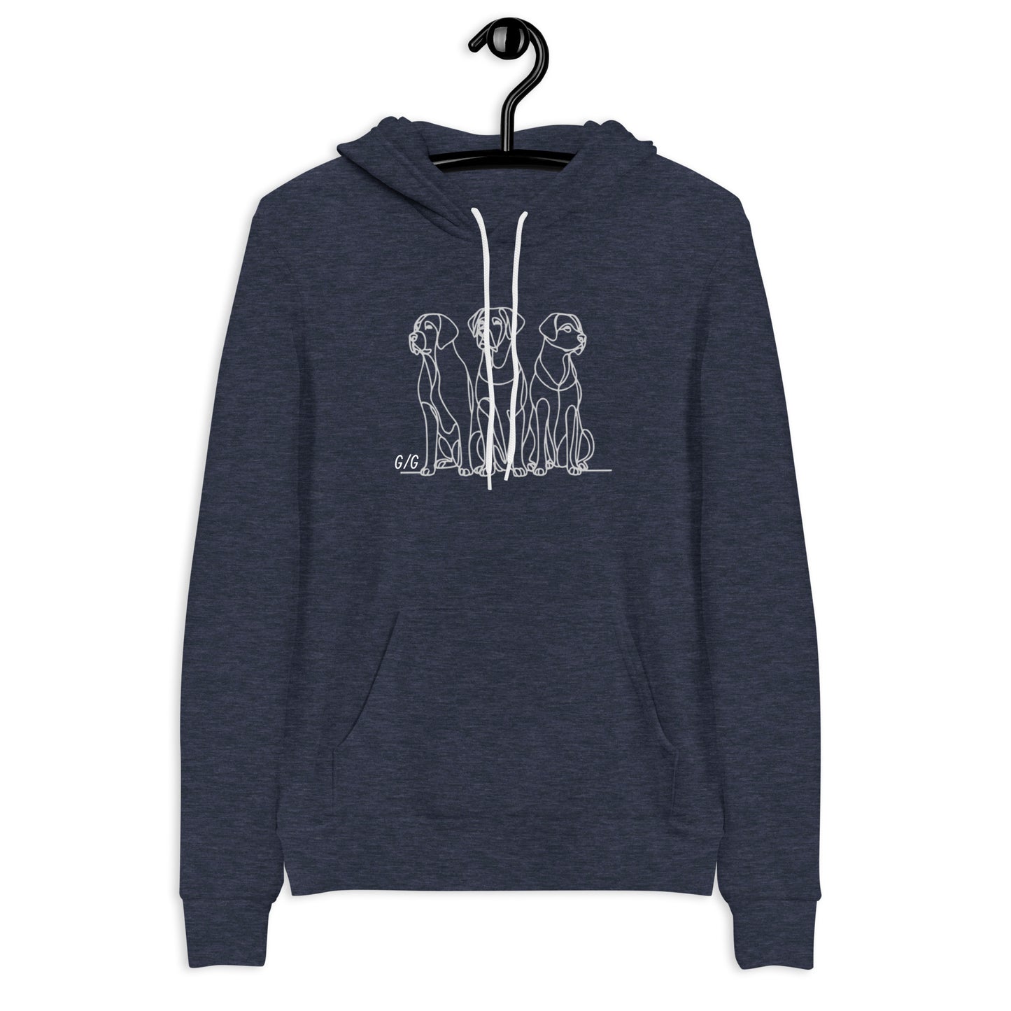 Three Dogs Women's Light Hoodie