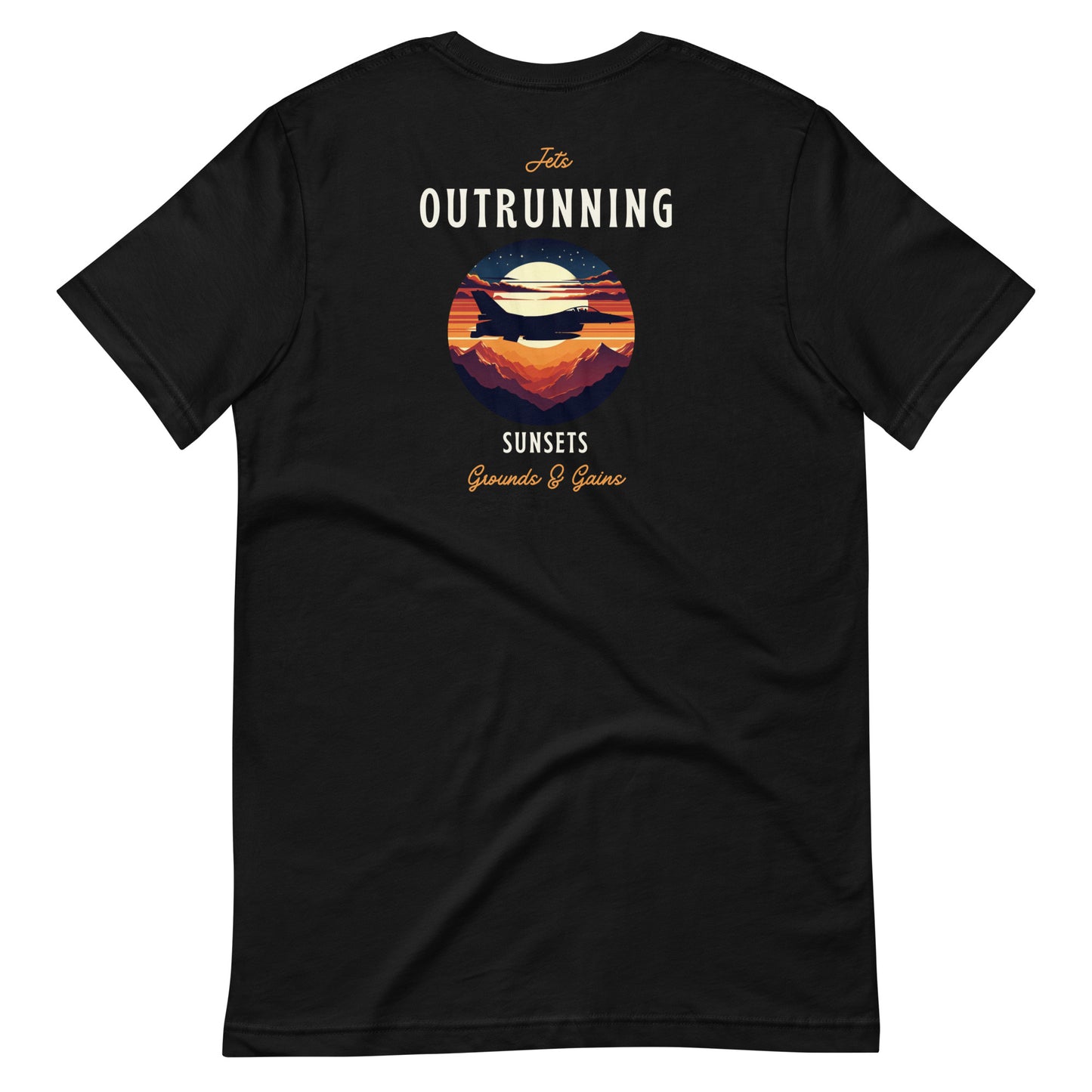 Outrunning Sunsets F-16 Shirt