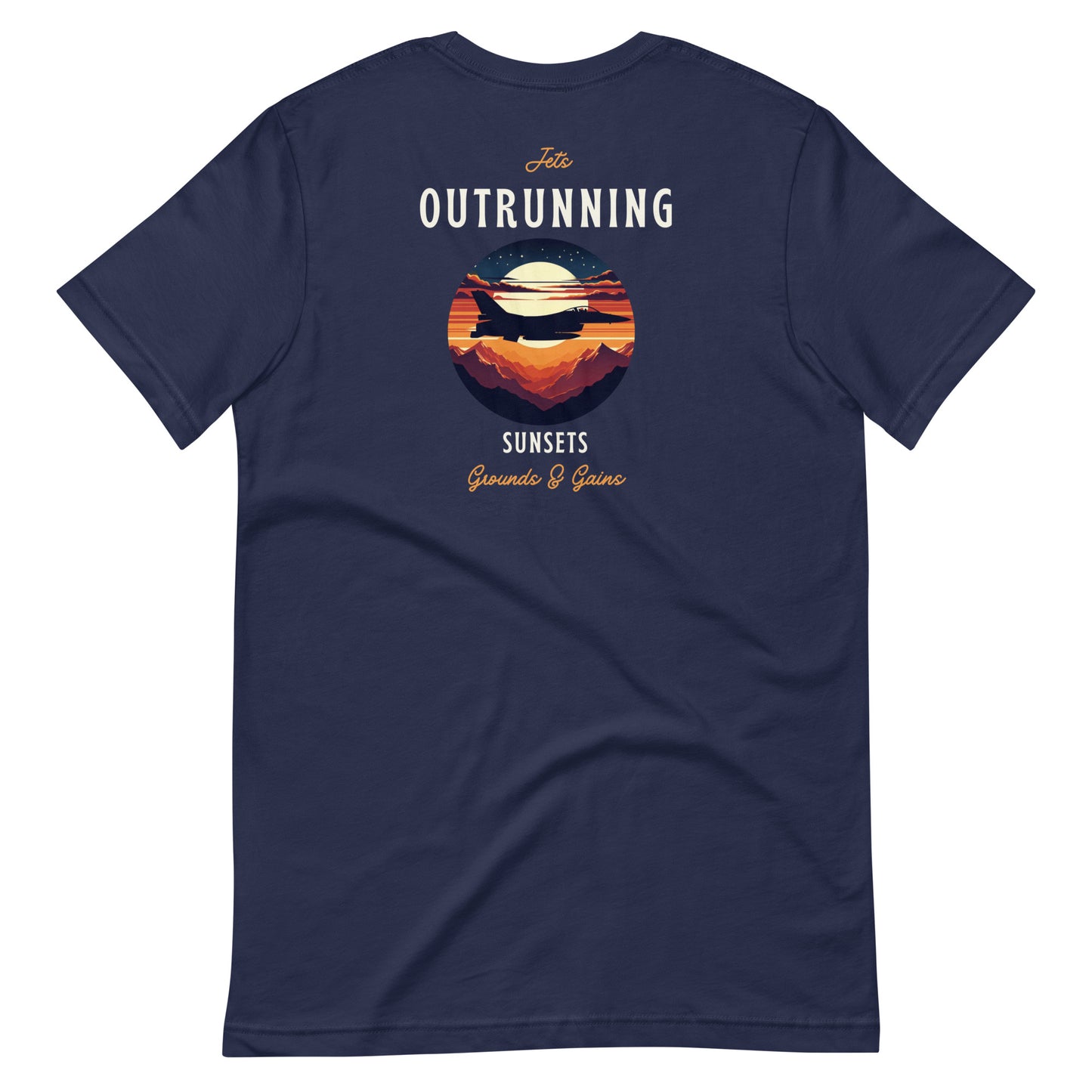 Outrunning Sunsets F-16 Shirt