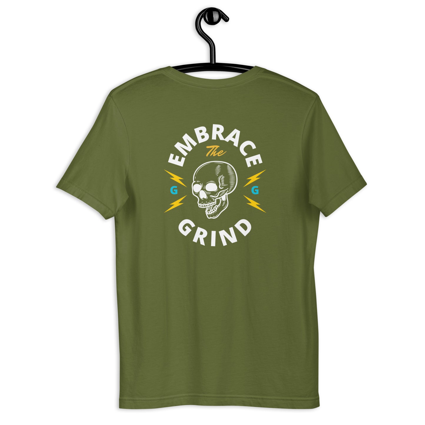 Embrace the Lightning OD Green Men's Shirt USMC