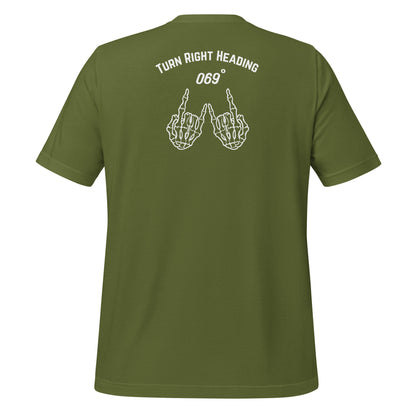 Aviation T-shirt -069 degree Men's OD Uniform and Workout USMC