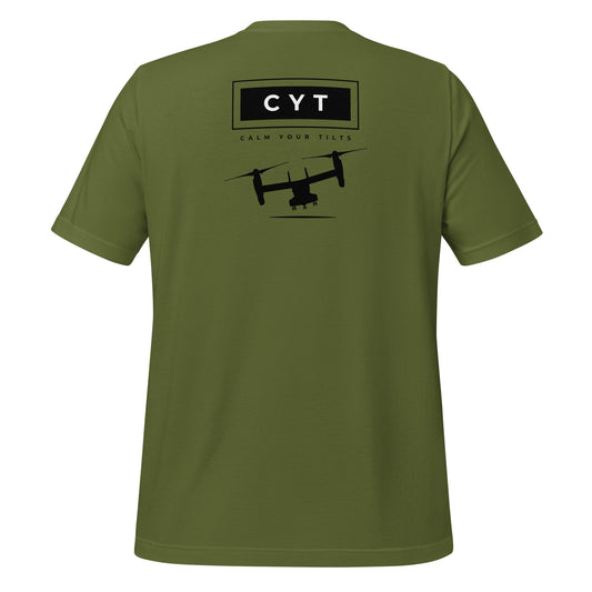 MV-22 Osprey Calm Your Tilts OD T-Shirt