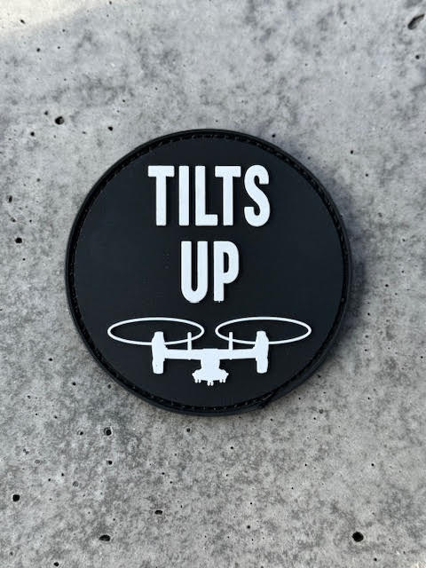 Tilts-Up V-22 Osprey PVC Aviation Patch