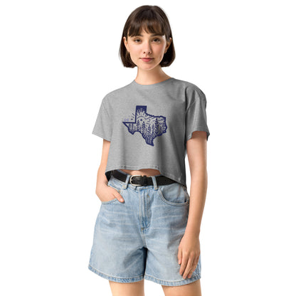 Simple Texas Crop Top Women's