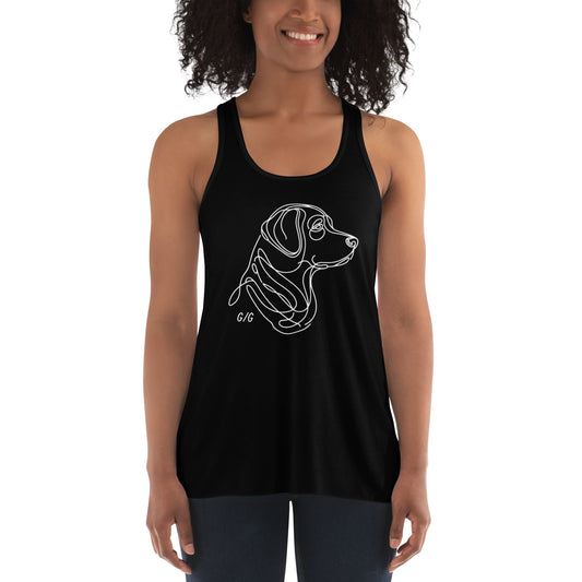 Women's Distinguished Dog Racerback - Grounds & Gains