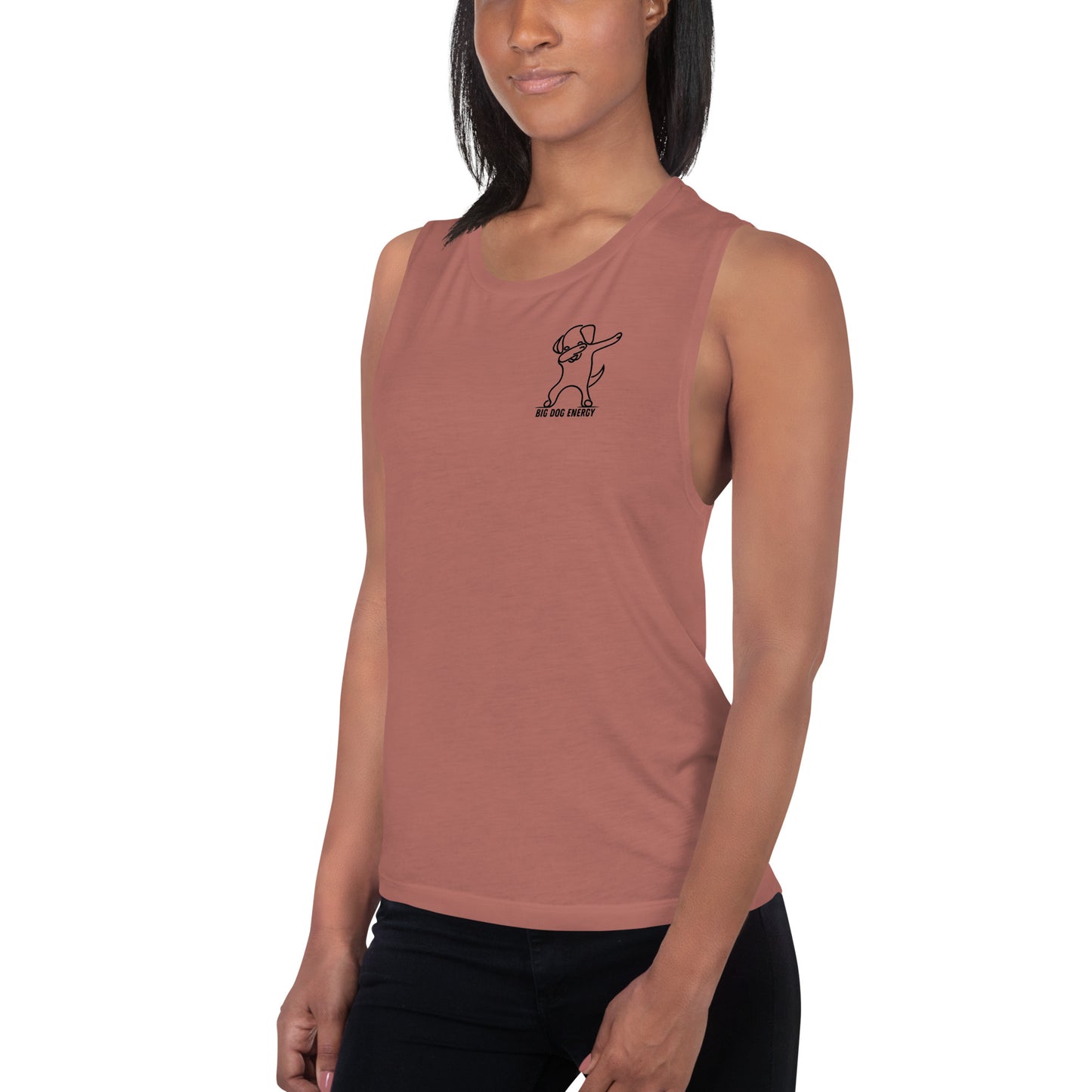 Big Dog Energy Ladies’ Muscle Tank Top