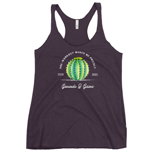 Prickly Pre-Workout Triblend Tank