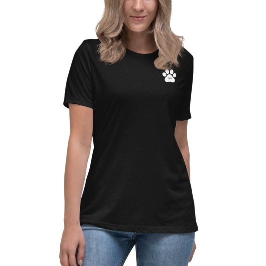 Women's Paw Print T-Shirt - Grounds & Gains