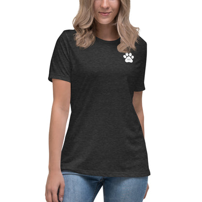 Women's Paw Print T-Shirt - Grounds & Gains