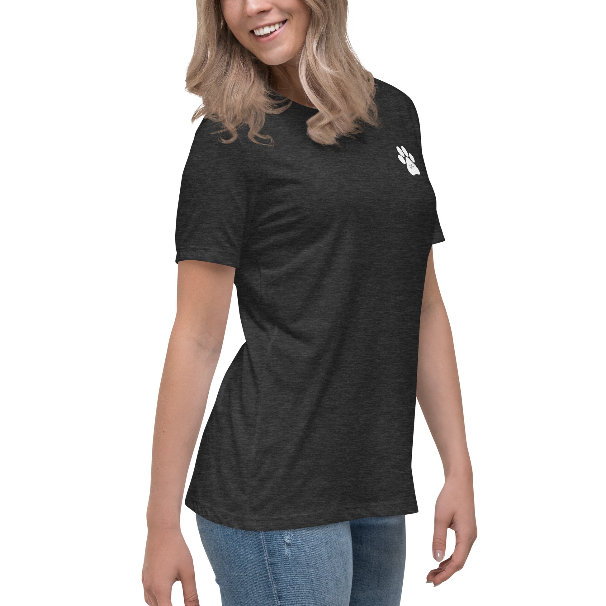 Women's Paw Print T-Shirt - Grounds & Gains