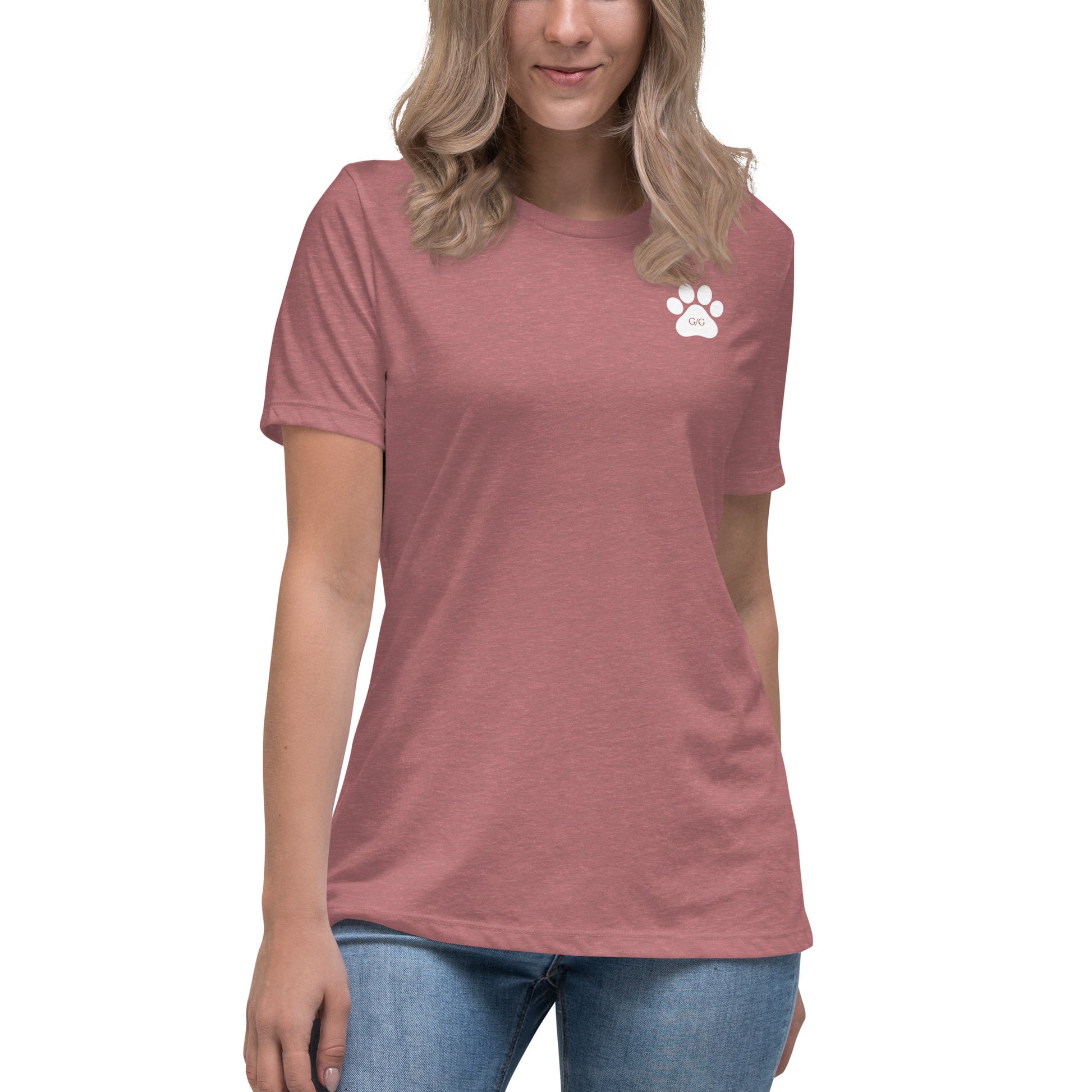 Women's Paw Print T-Shirt - Grounds & Gains